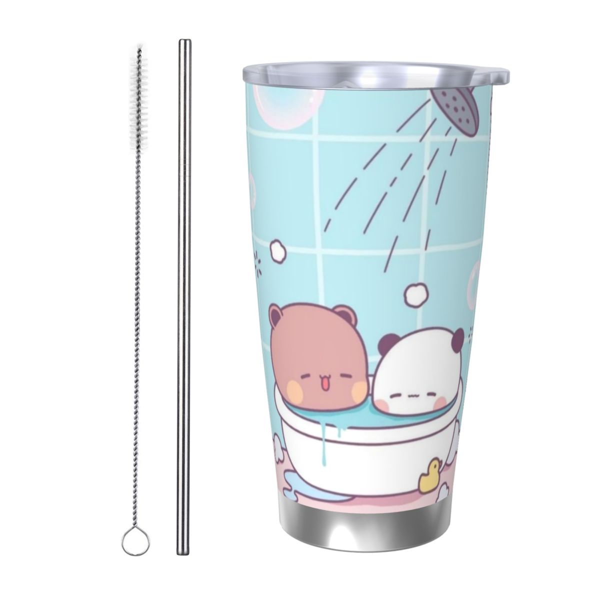 Vacuum Insulated Flask - Tazza Termica per Auto in Acciaio