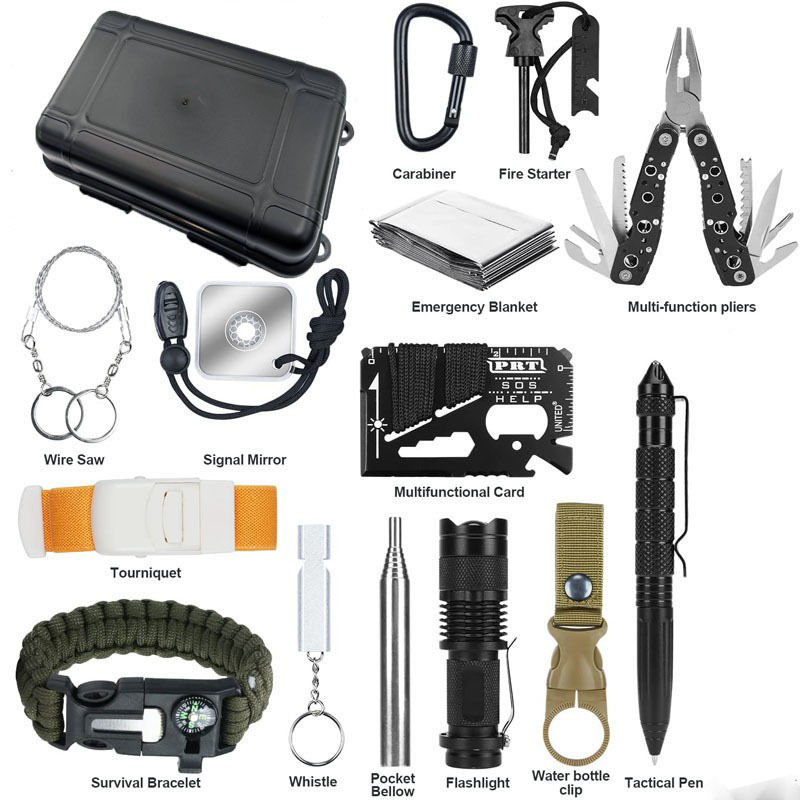 Survival Kit - Kit di Sopravvivenza Hongrui DIY Compatto