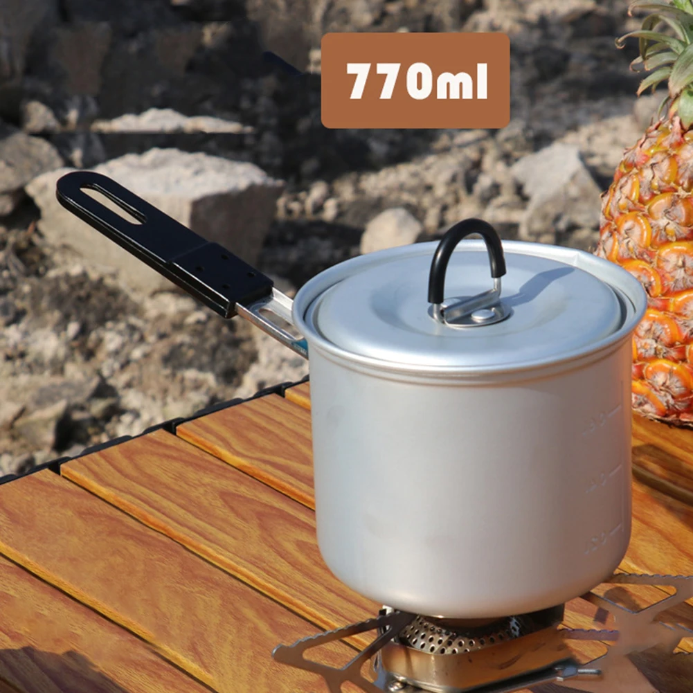 Outdoor Camping Solo - Nuovo Pentolino da Campeggio Ultraleggero Pieghevole