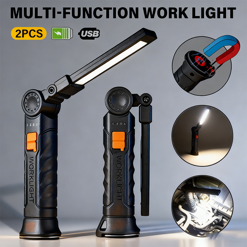 Outdoor Camping Adventure Lamp - Torcia portatile a LED COB Lampada