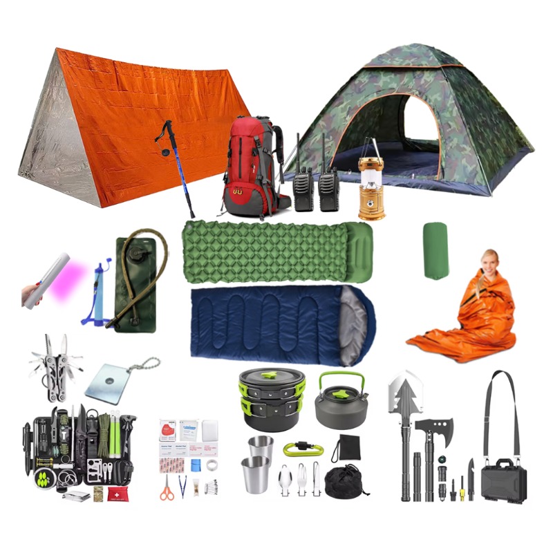 Outdoor Camping Sleeping Bag - Kit di Sopravvivenza Professionale Personalizzato per