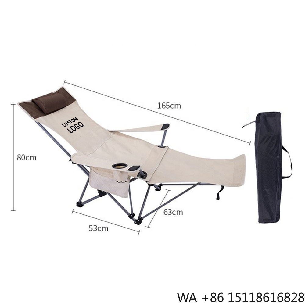Folding Chair - Sedia Pieghevole Portatile Reclinabile Leggera e