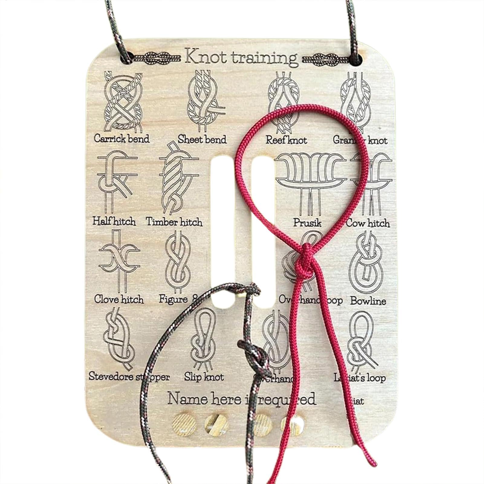 Outdoor Camping Ideas For Adults - Kit Creativo per Praticare il Nodi: