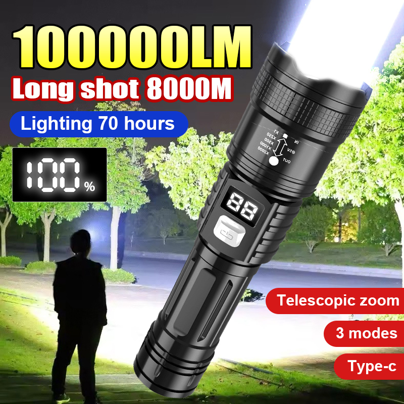 Outdoor Camping Adventure Lamp - Torce a LED super luminose da