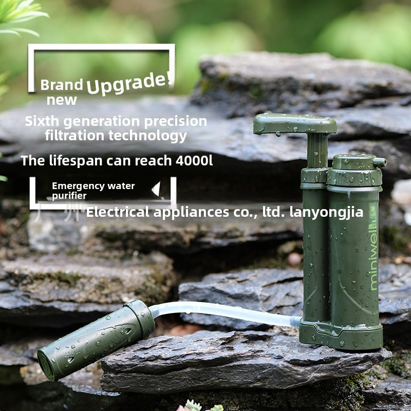 Portable Water Filter - Filtri per Acqua da Campeggio, Purificatore