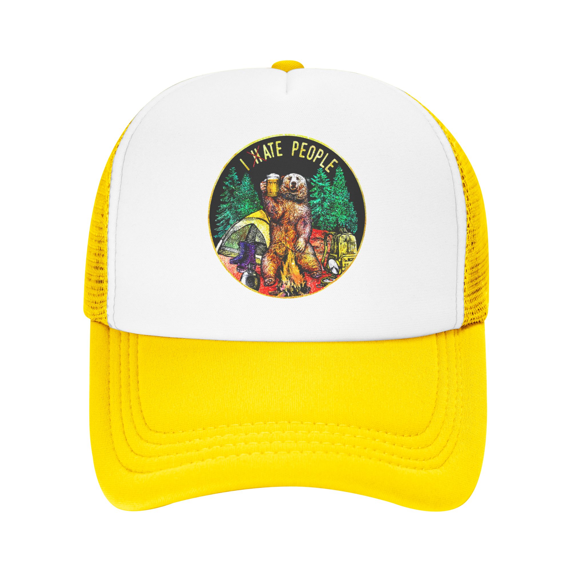Outdoor Camping Hat - Cappello da Baseball 'I Hate People
