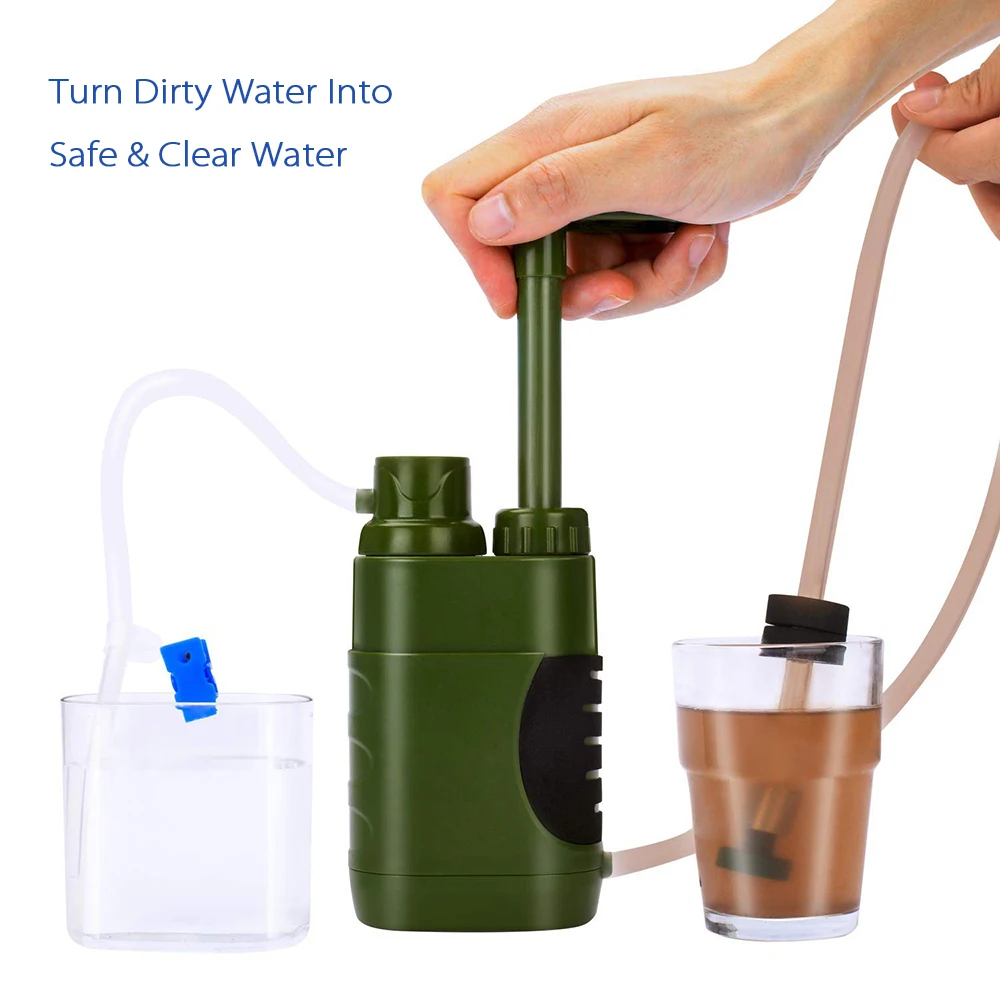 Portable Water Filter - Filtro Acqua Portatile per Esterni, Depuratore