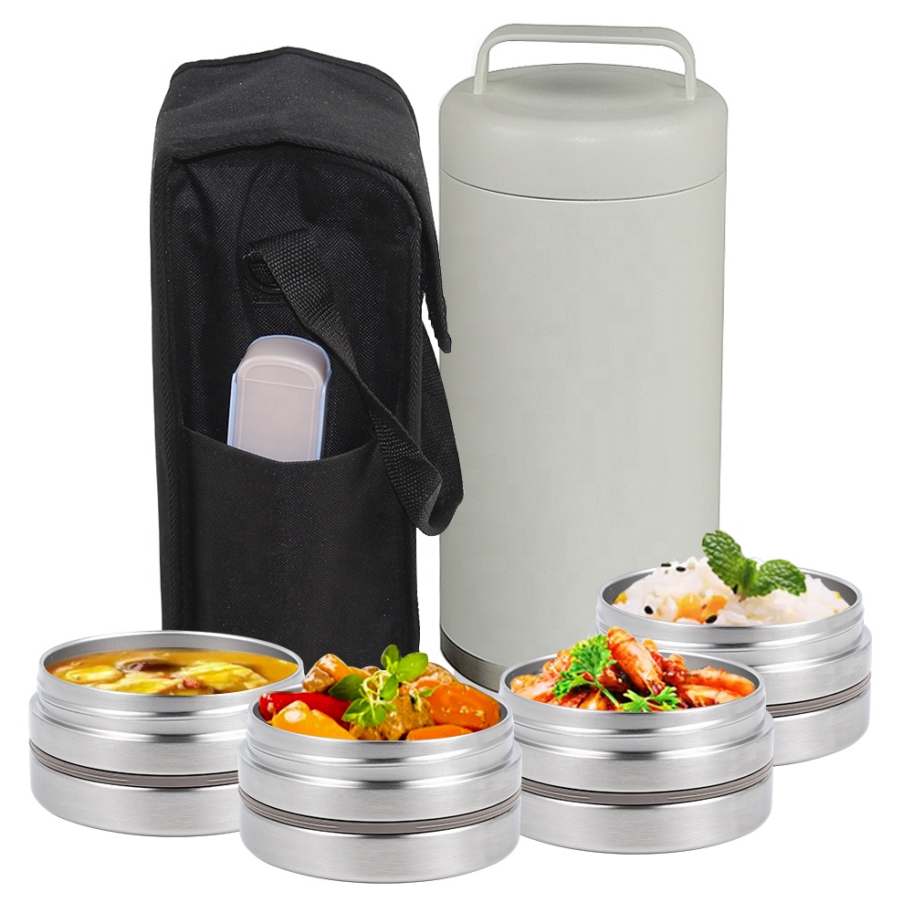 Vacuum Insulated Flask - Contenitore per alimenti sottovuoto in acciaio