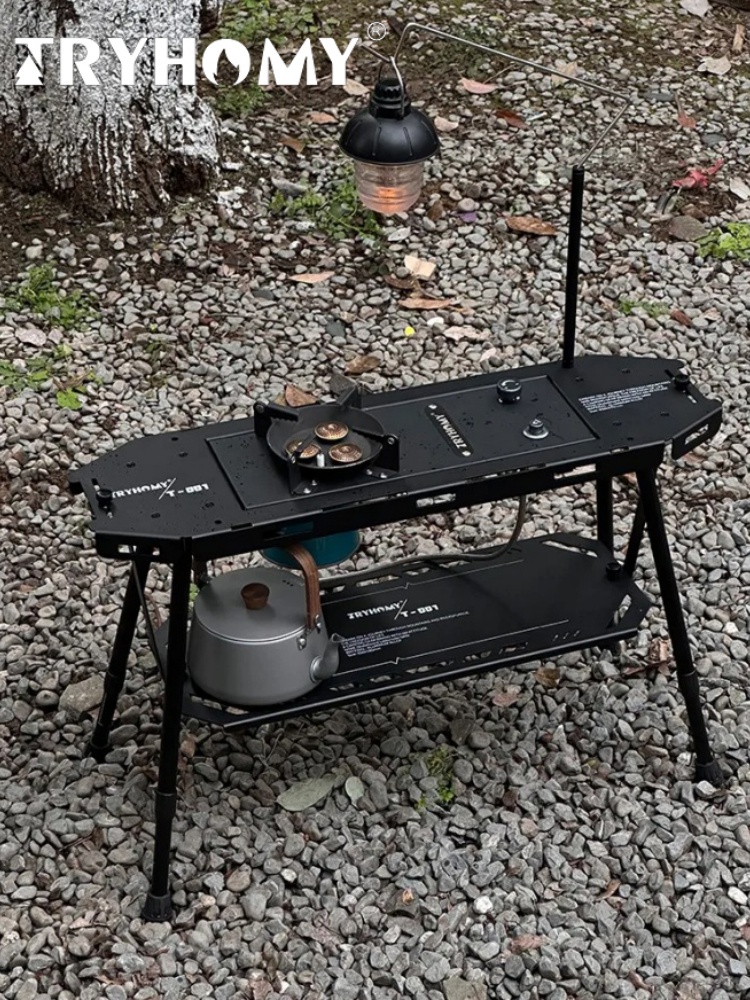 Outdoor Camping Solo - Tryhomy Outdoor 0.5 Unità Tavolo da