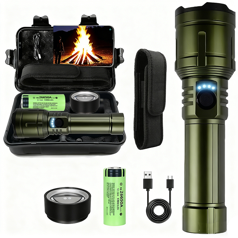 Outdoor Camping Adventure Lamp - Torcia ultra potente Torcia con accensione