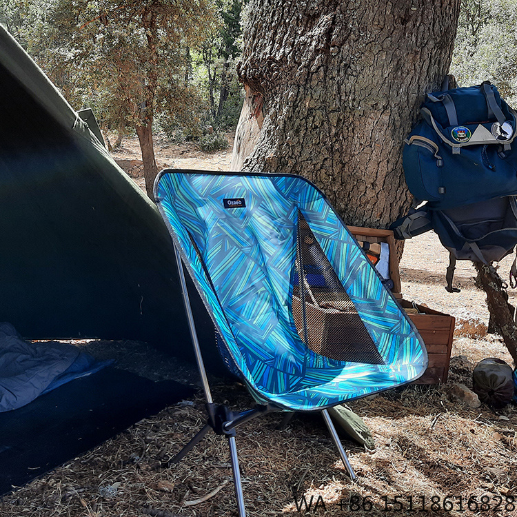 Folding Chair - Sedia da Campeggio Pieghevole Portatile, Leggera,