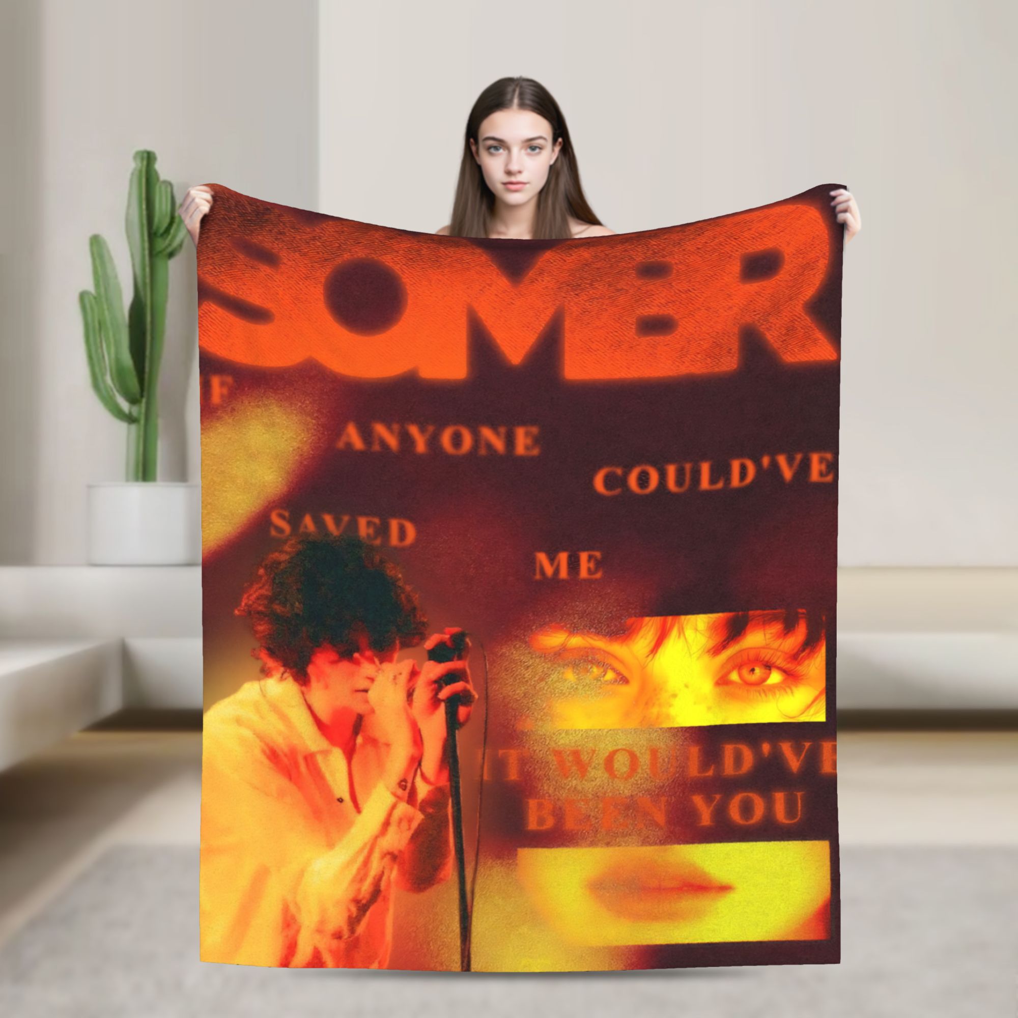 Outdoor Camping Ideas For Adults - Coperta musicale Sombr, coperta in flanella