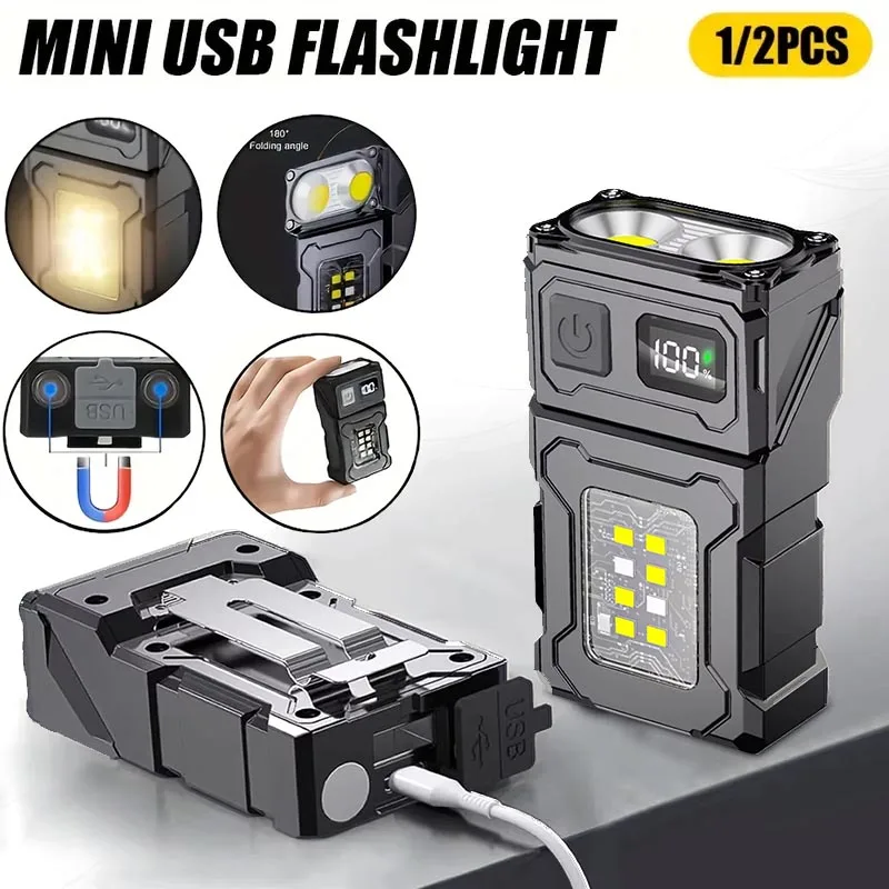 Outdoor Camping Hat - Torcia portatile a LED COB Lanterna