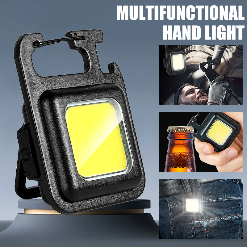 Outdoor Camping Adventure Lamp - Torcia Portachiavi MINI COB Super Luminosa