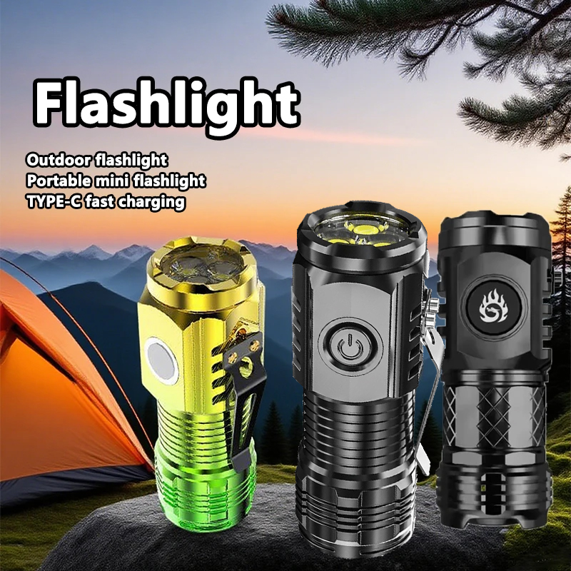 Outdoor Camping Adventure Lamp - Torcia MINI LED super luminosa Torcia