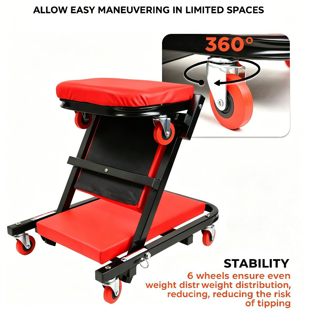 Sgabello Meccanico con Ruote,  - Folding Chair recensione e prezzo