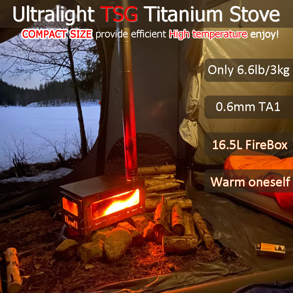 Stufa da tenda pieghevole in t - Outdoor Camping Usa recensione e prezzo
