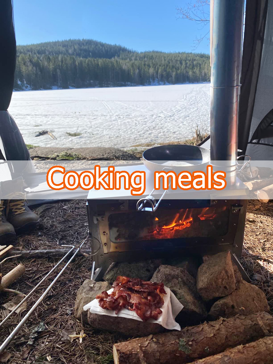 Stufa da tenda pieghevole in t - Outdoor Camping Usa recensione e prezzo