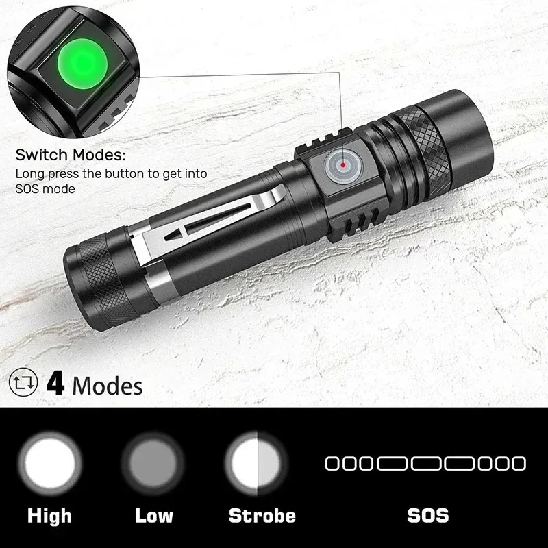 Torcia portatile ricaricabile  - Outdoor Camping Adventure Lamp recensione e prezzo