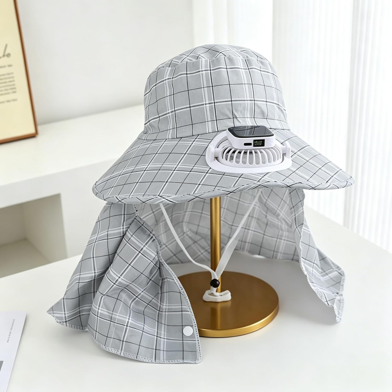 Cappello con Ventilatore Solar - Outdoor Camping Hat recensione e prezzo