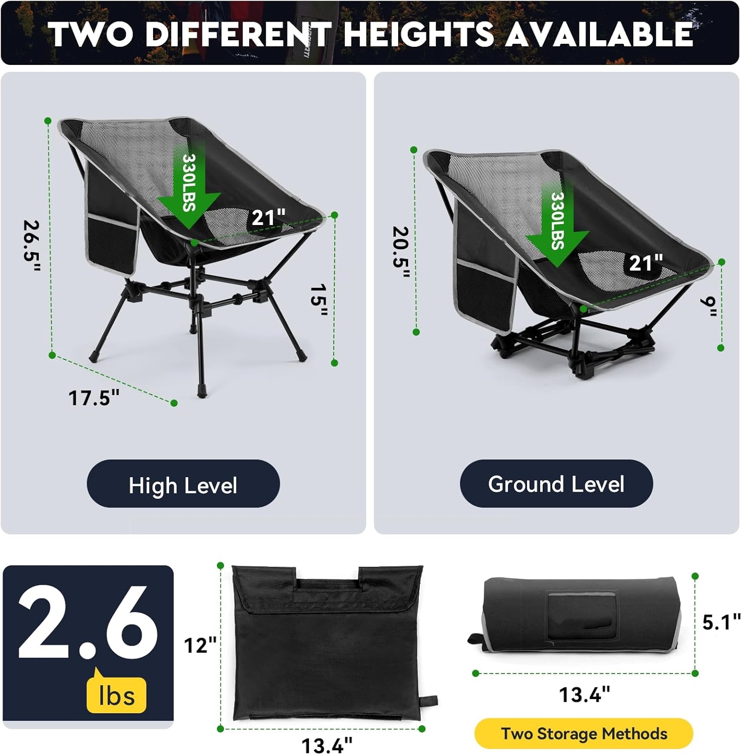Sedia da campeggio leggera, se - Folding Chair recensione e prezzo