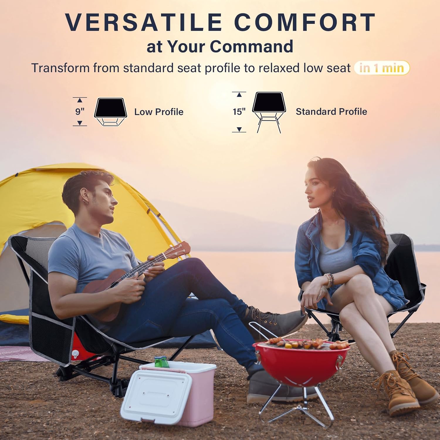 Sedia da campeggio leggera, se - Folding Chair recensione e prezzo
