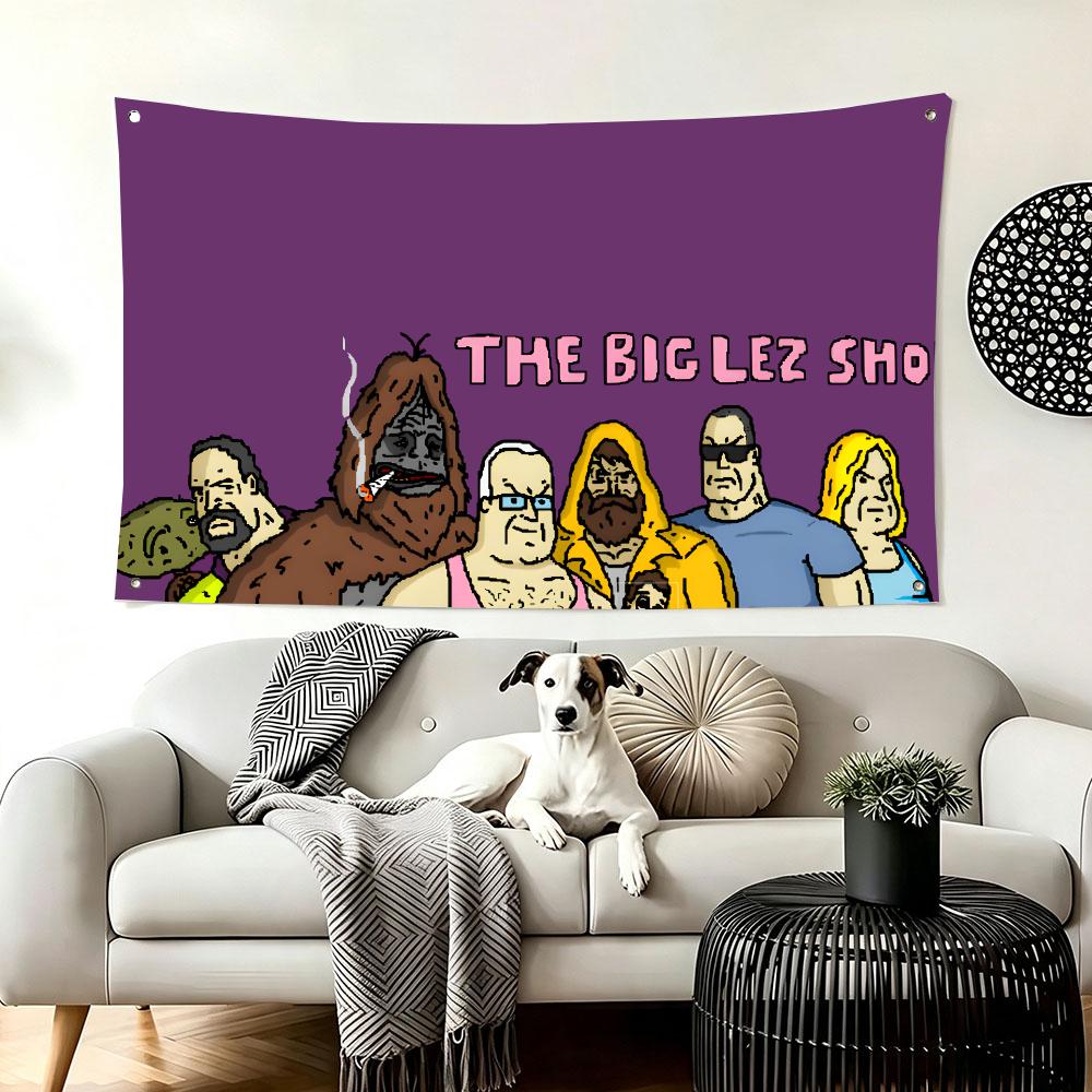 Bandiere Cartoon T-The B-Big L - Outdoor Camping Show recensione e prezzo