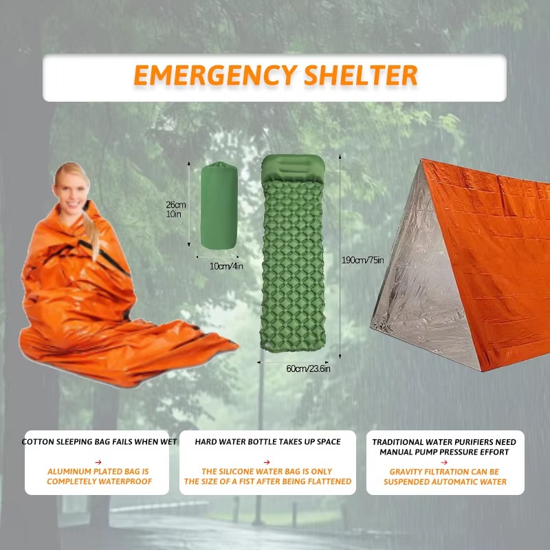 Kit di Sopravvivenza Professio - Outdoor Camping Sleeping Bag recensione e prezzo