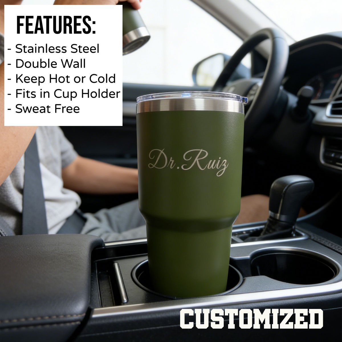 Tumbler Personalizzato da 30 o - Vacuum Insulated Flask recensione e prezzo