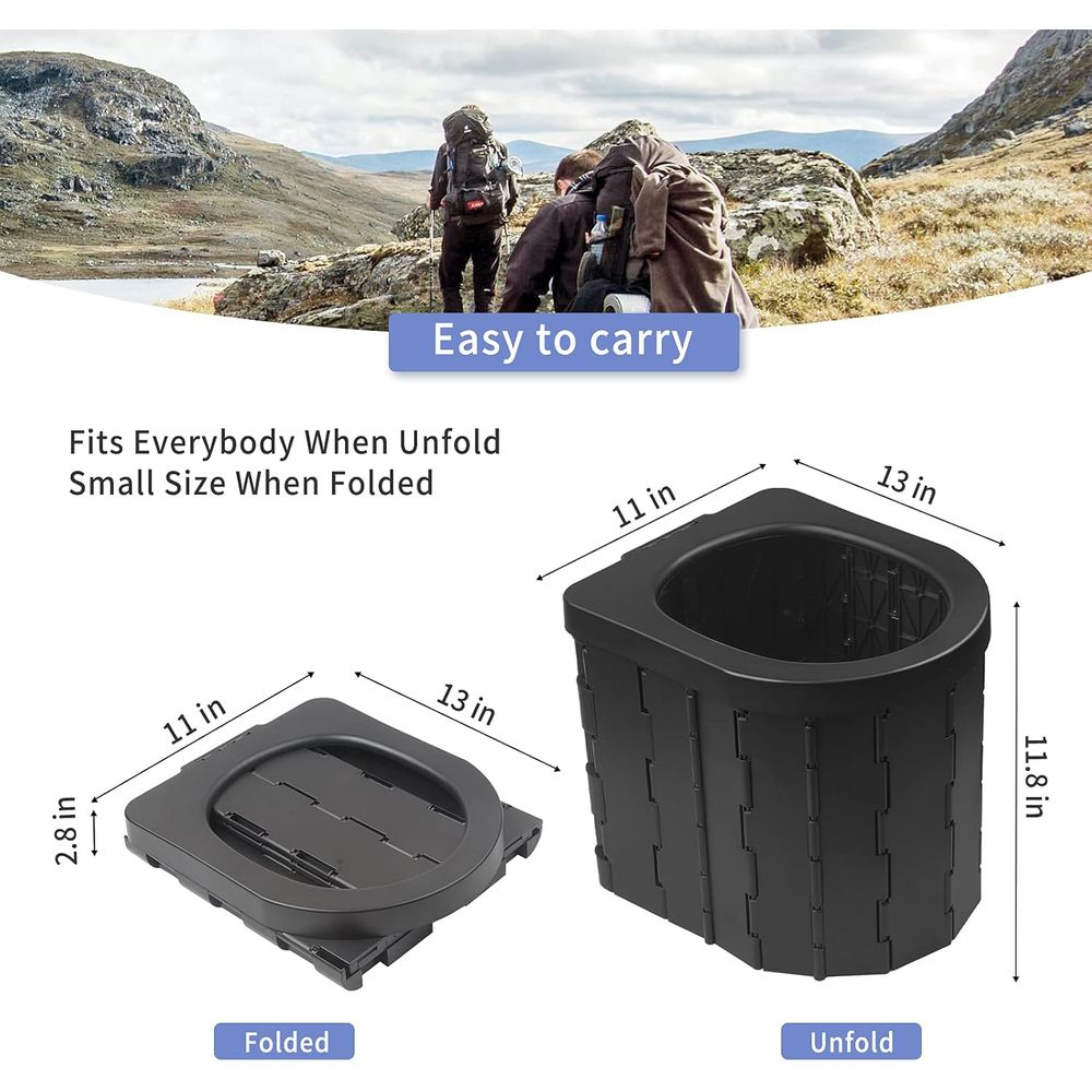 WC Portatile per Campeggio, To - Outdoor Camping Toilet Tent recensione e prezzo