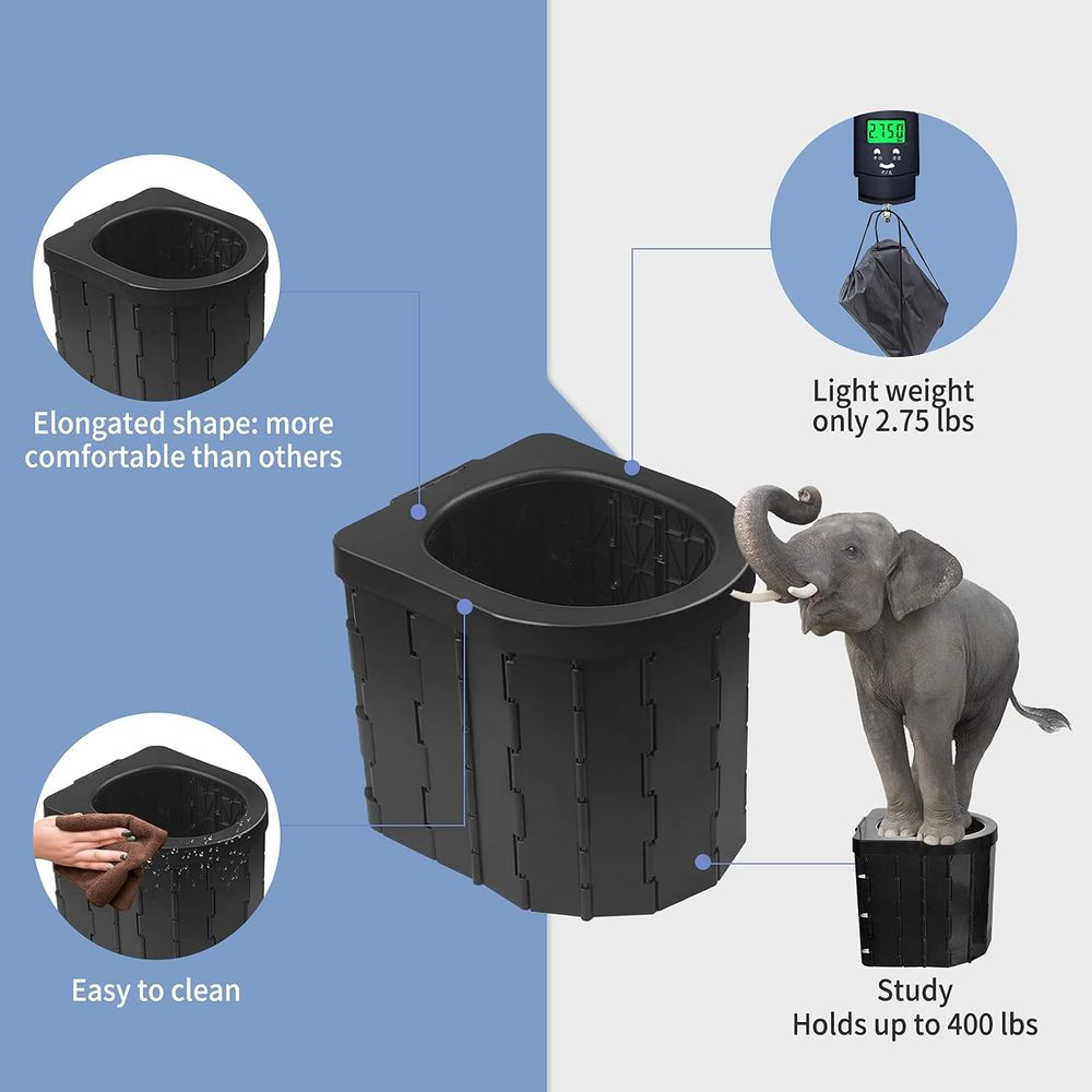 WC Portatile per Campeggio, To - Outdoor Camping Toilet Tent recensione e prezzo