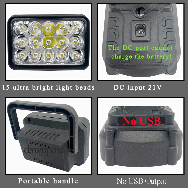 Per Makita 18V Li-Ion Accessor - Outdoor Camping Adventure Lamp recensione e prezzo