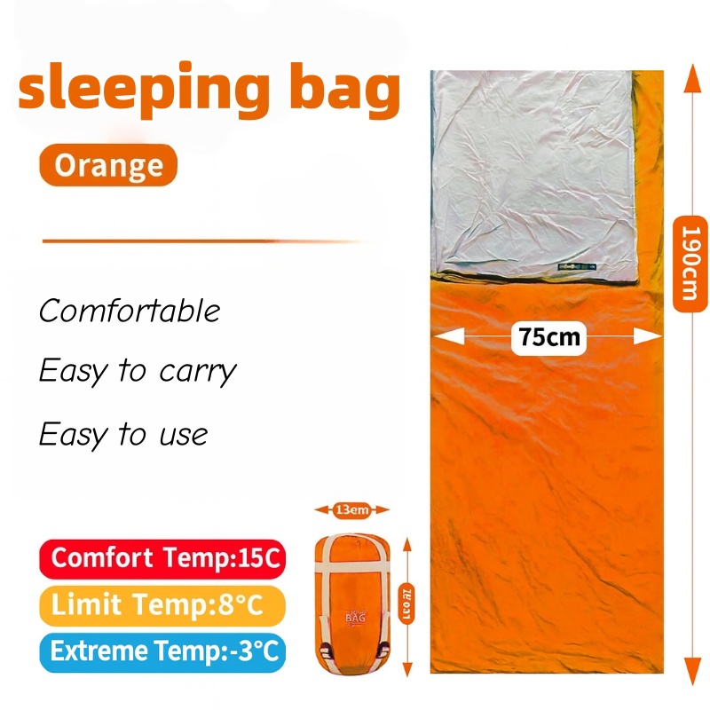 Attrezzatura da Campeggio: Sac - Outdoor Camping Sleeping Bag recensione e prezzo