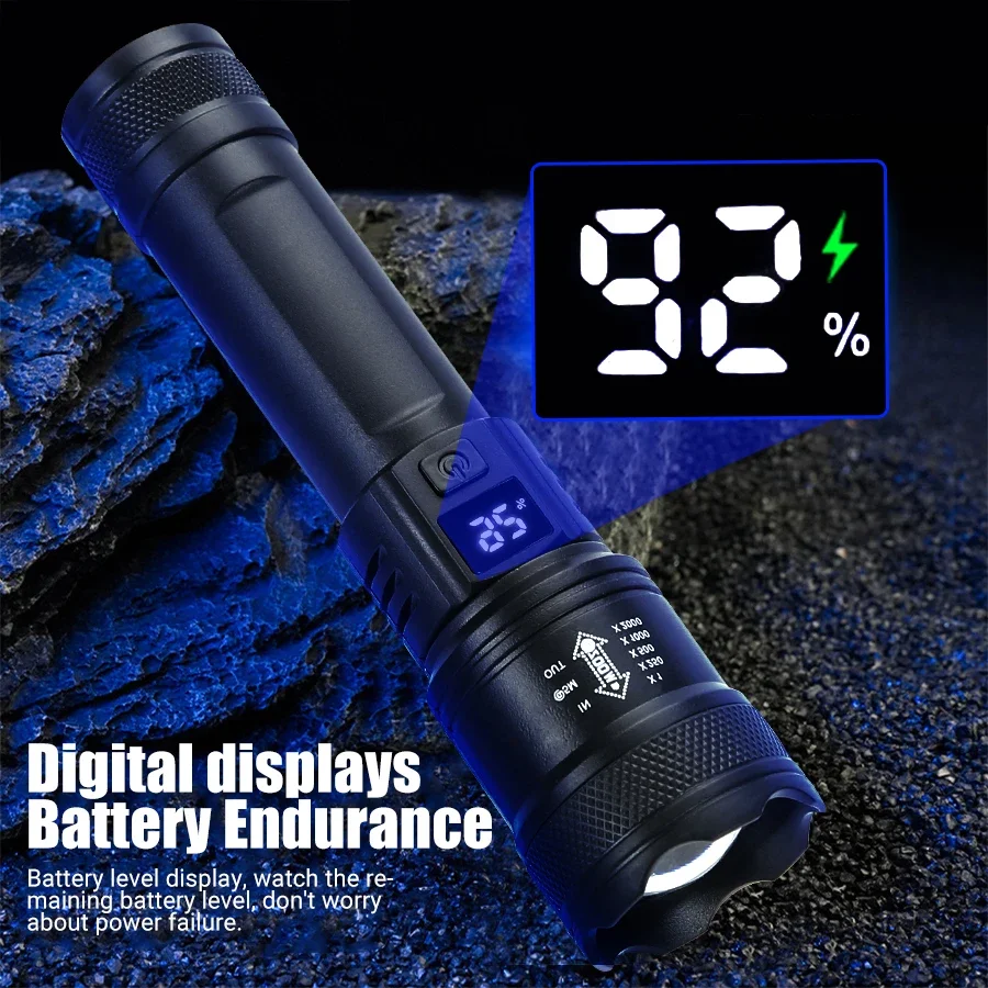 9900LM potente torcia a LED Di - Outdoor Camping Adventure Lamp recensione e prezzo