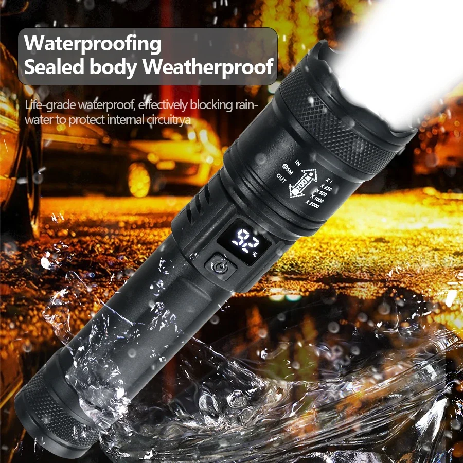 9900LM potente torcia a LED Di - Outdoor Camping Adventure Lamp recensione e prezzo