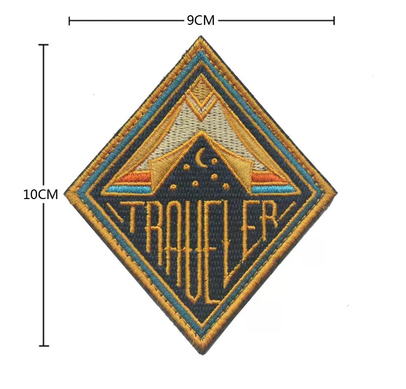 Badge ricamato in tessuto con  - Outdoor Camping Hat recensione e prezzo