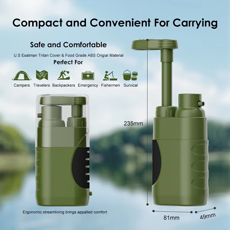 Filtro Acqua Portatile per Est - Portable Water Filter recensione e prezzo