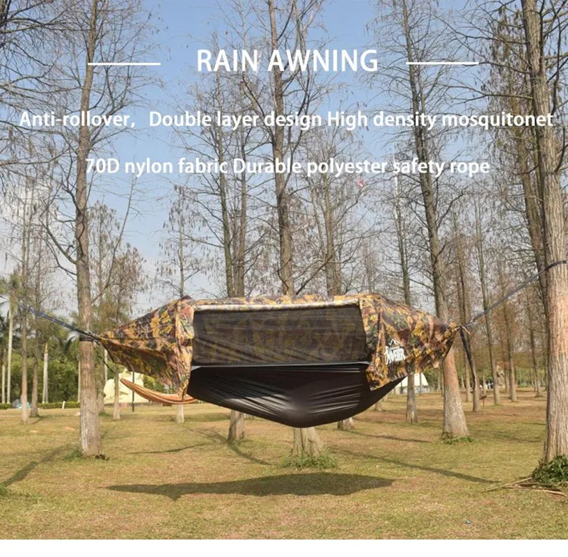 Amaca a tunnel 3-in-1 con zanz - Outdoor Camping Solo recensione e prezzo