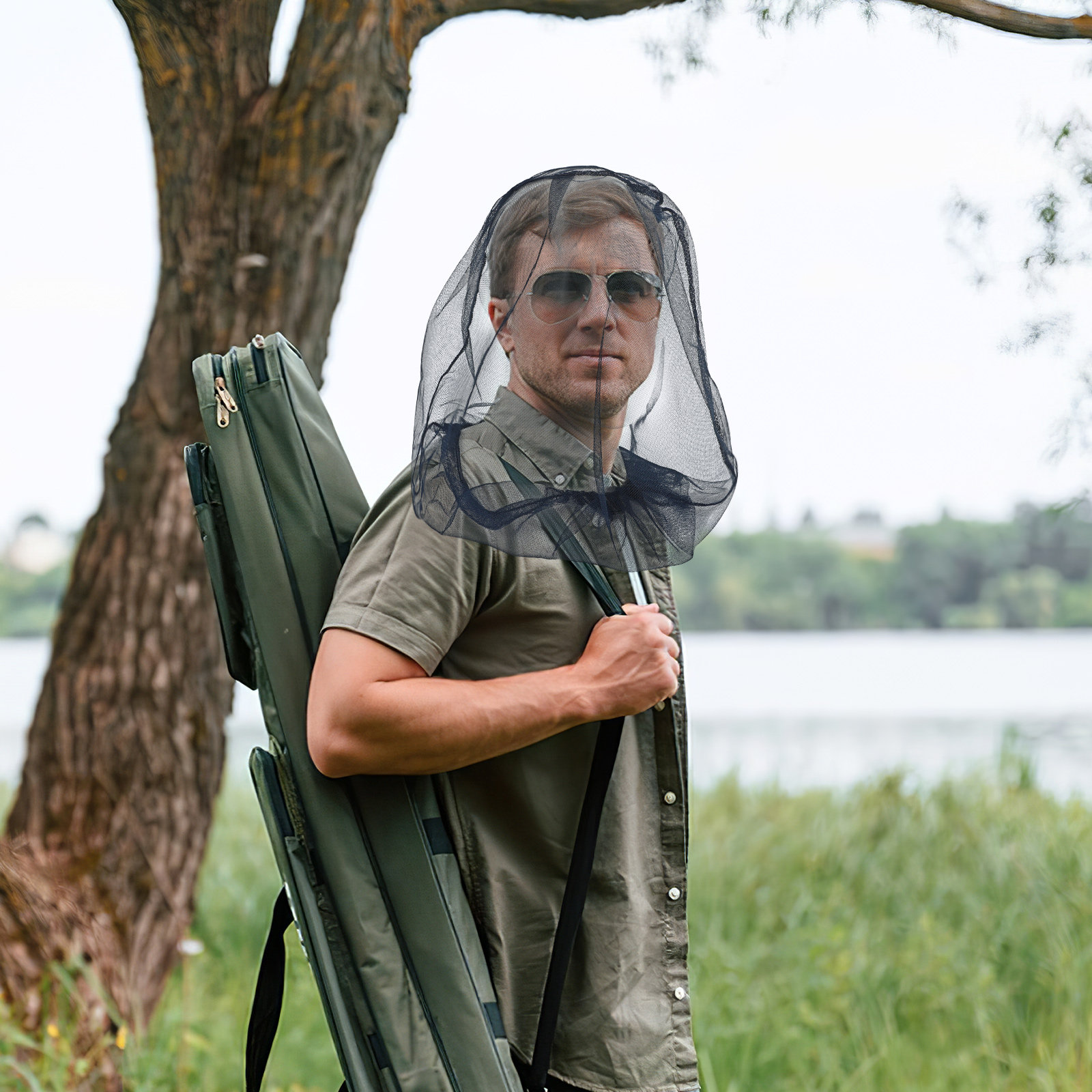 2 Pezzi Rete Anti-insetti per  - Outdoor Camping Hat recensione e prezzo