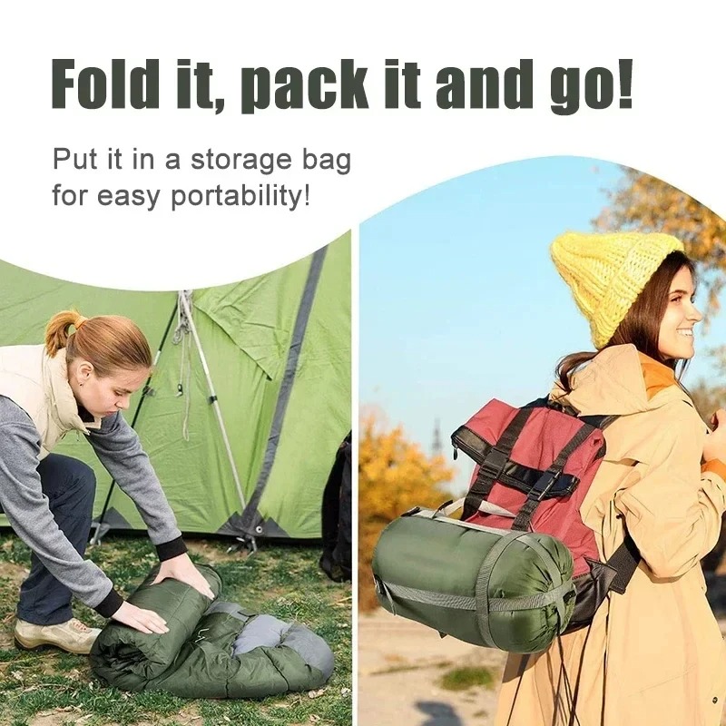 Sacco a Pelo da Campeggio Legg - Outdoor Camping Sleeping Bag recensione e prezzo
