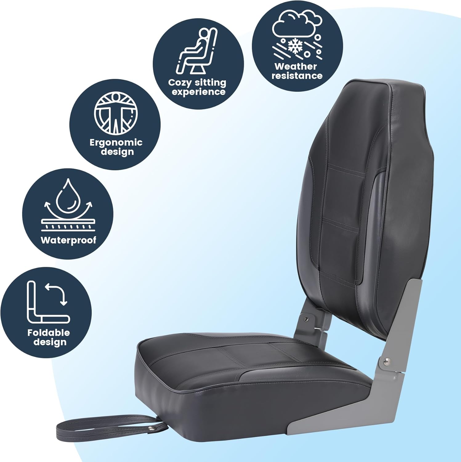 Set di 2 Sedili Pieghevoli per - Folding Chair recensione e prezzo
