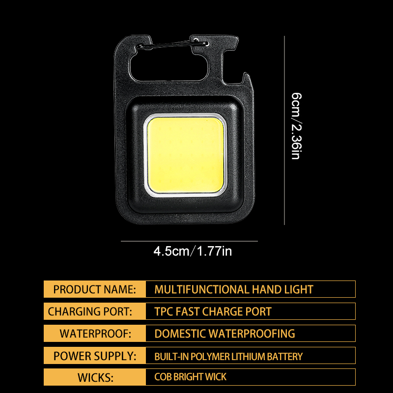 Torcia Portachiavi MINI COB Su - Outdoor Camping Adventure Lamp recensione e prezzo
