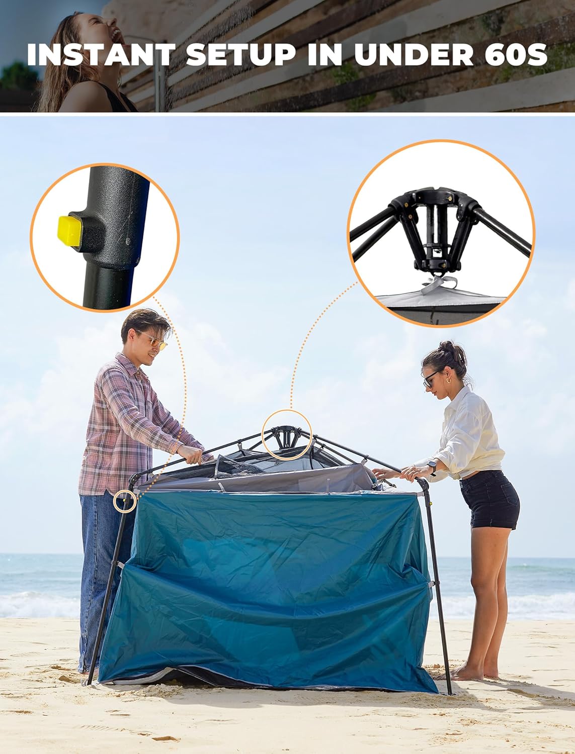 Tenda Doccia Portatile per la  - Outdoor Und Camping recensione e prezzo