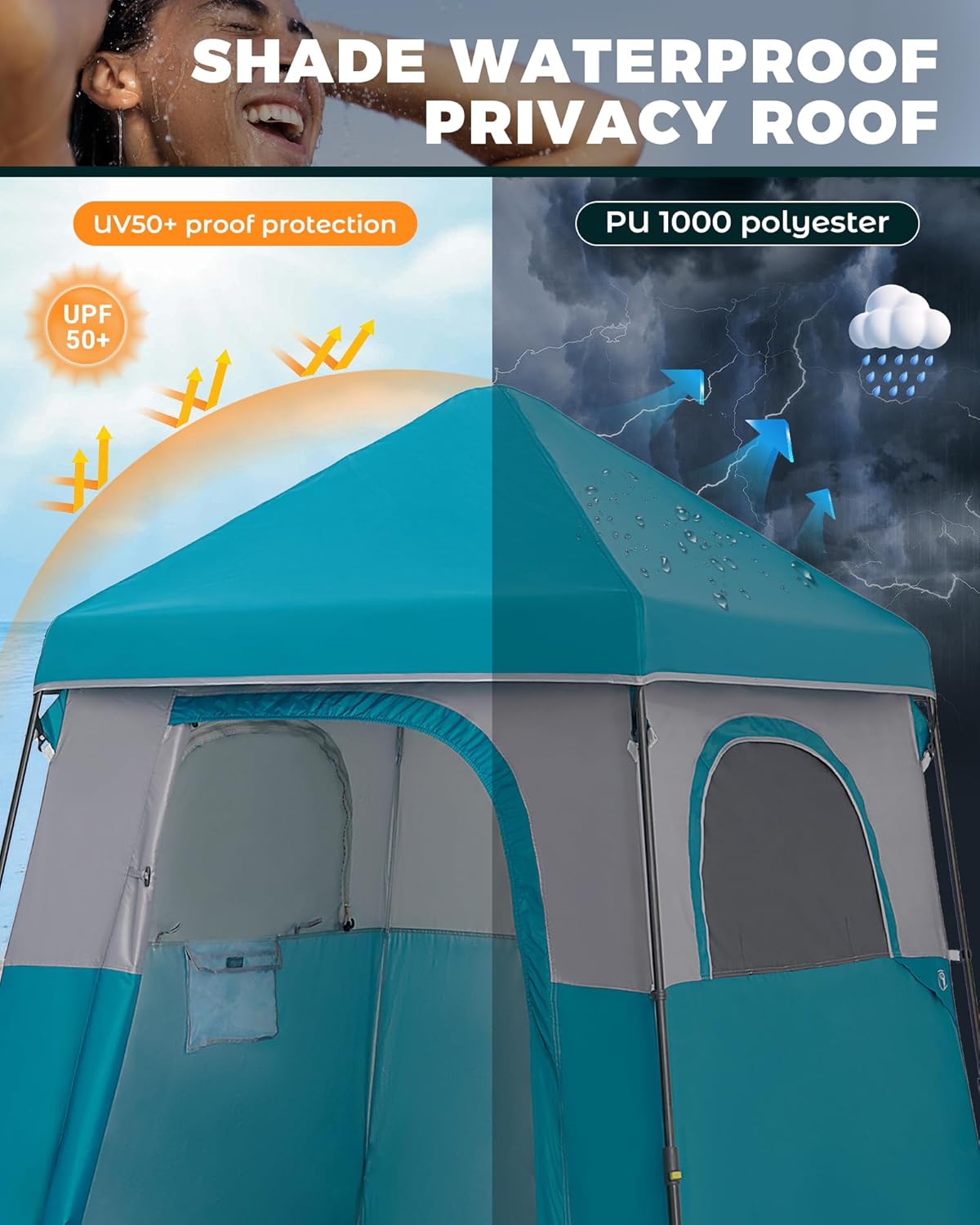 Tenda Doccia Portatile per la  - Outdoor Und Camping recensione e prezzo