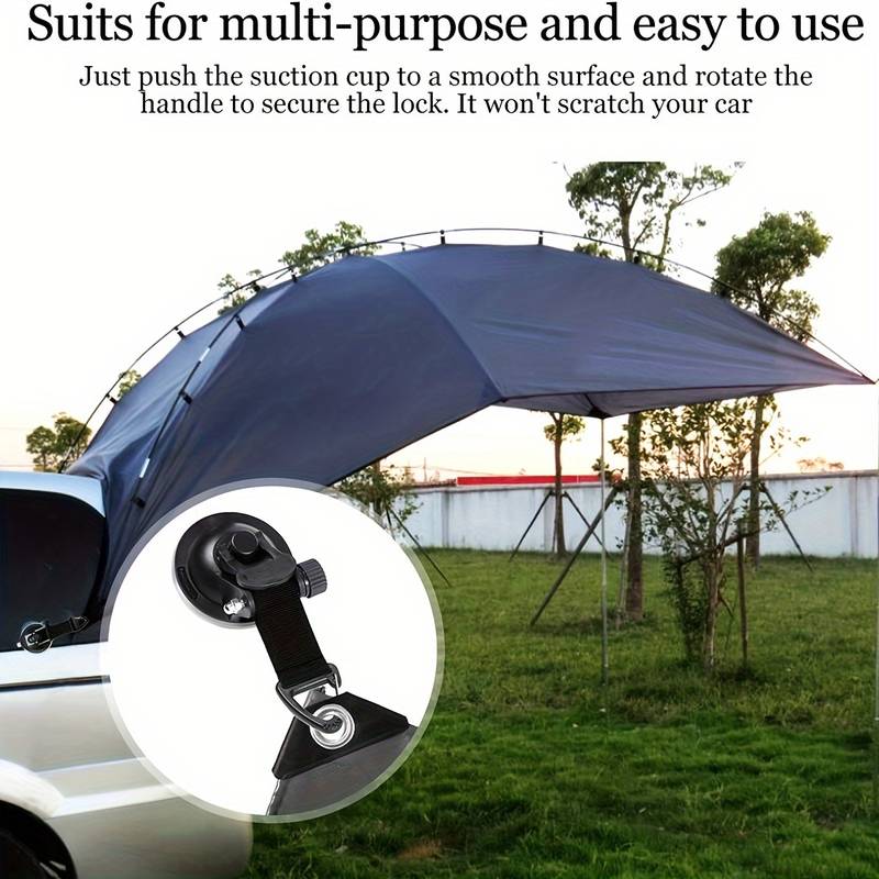 4 pezzi camper auto ventosa an - Outdoor Camping Awning recensione e prezzo
