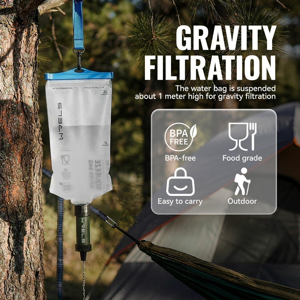 Filtro Acqua Portatile WRELS p - Portable Water Filter recensione e prezzo