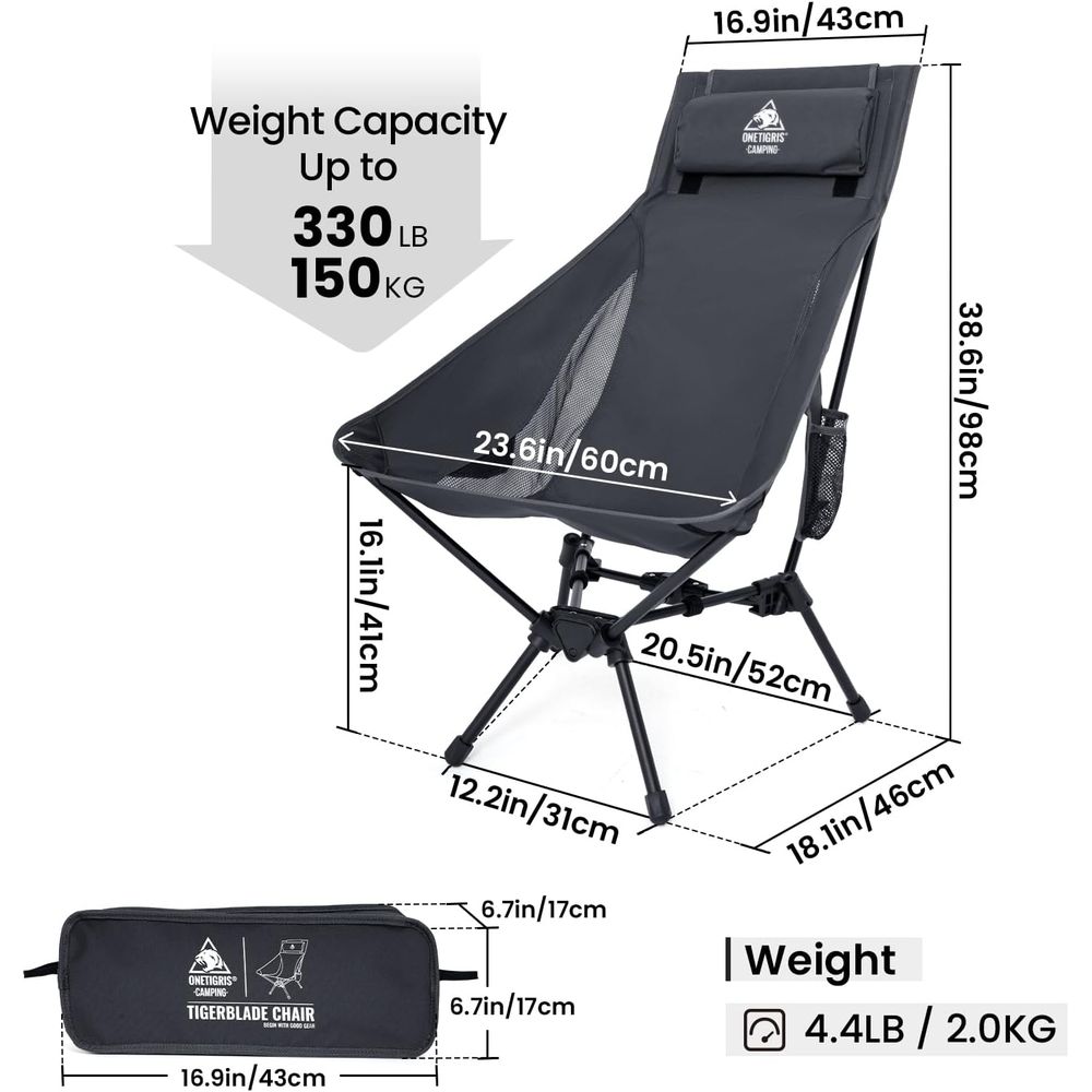 Sedia da campeggio Tigerblade  - Folding Chair recensione e prezzo