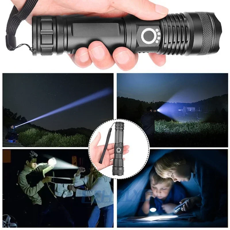 Torcia a LED XHP70 ad alta pot - Outdoor Camping Adventure Lamp recensione e prezzo